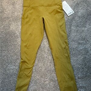 Lululemon NWT Olive Green High-Waisted Leggings